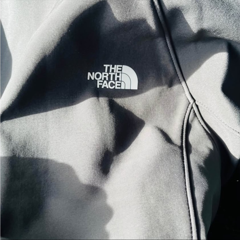 The North Face Light Gray Softshell Jacket